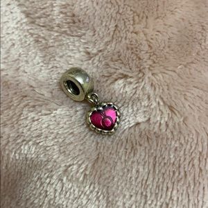 Authentic Pandora Heart Charm
